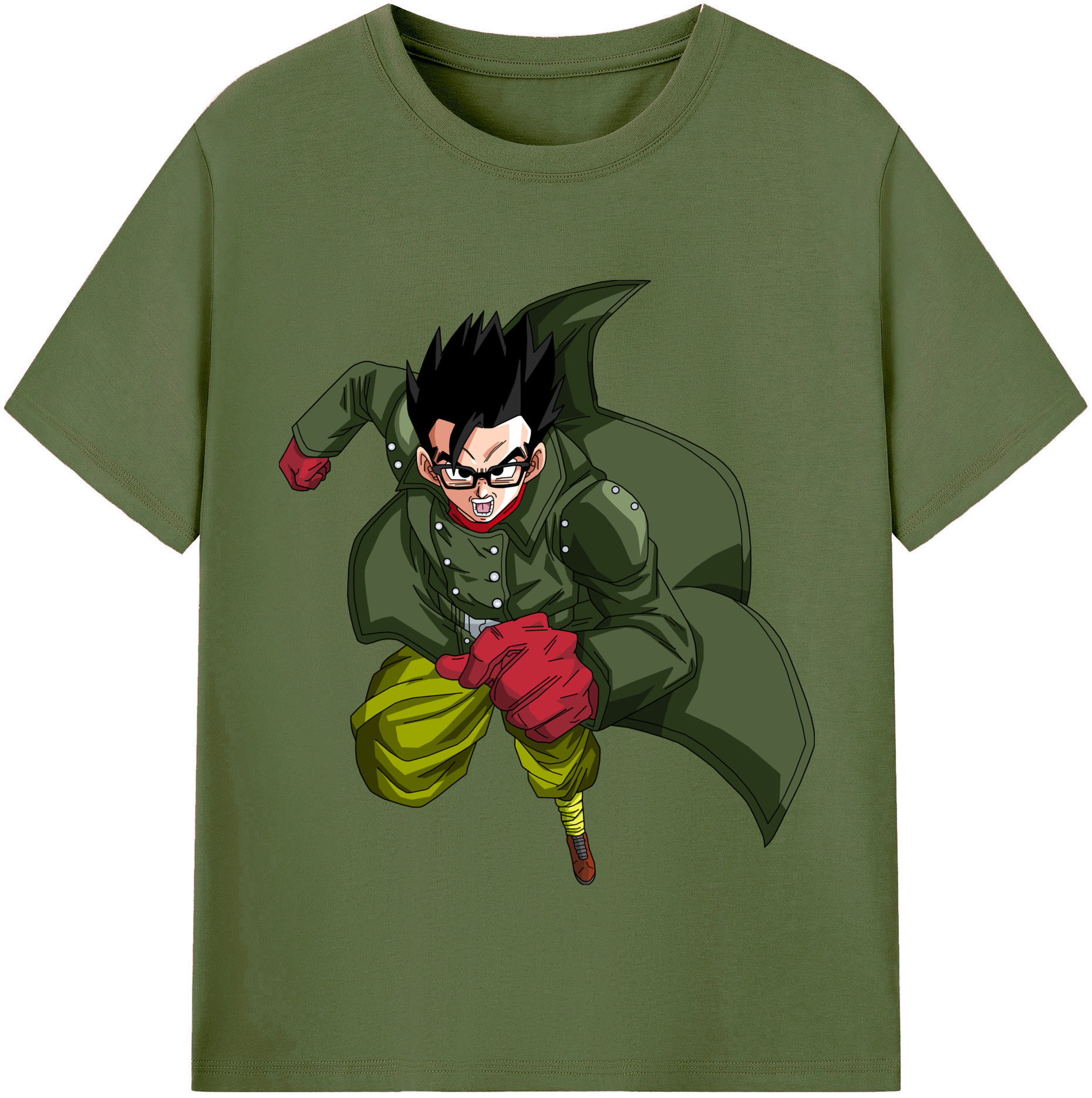 （画像用） ドラゴンボール 孫 悟飯（そんごはん）DRAGON BALL Son Gohan 綿100％半袖Tシャツ（フロントプリント）